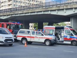 Śmiertelny wypadek na rondzie w Opolu. Nie żyje 70-letni kierowca