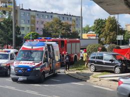 Śmiertelny wypadek na rondzie w Opolu. Nie żyje 70-letni kierowca