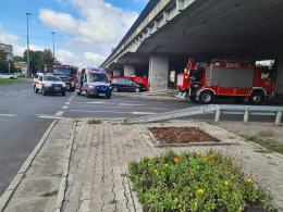 Śmiertelny wypadek na rondzie w Opolu. Nie żyje 70-letni kierowca