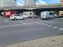Śmiertelny wypadek na rondzie w Opolu. Nie żyje 70-letni kierowca