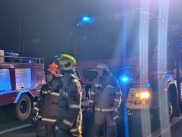 Zderzenie 4 samochodów na autostradzie A4