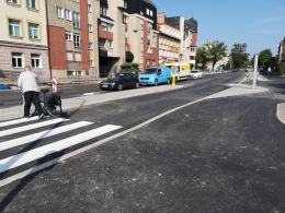 Postęp prac na ulicy Katowickiej. Patrzmy na znaki!