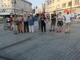 Na Placu Wolności demonstrowali sprzeciw wobec ograniczenia wolności słowa