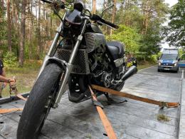 Wypadek motocyklisty w Szydłowie. Lądował śmigłowiec LPR