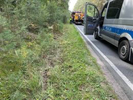 Wypadek motocyklisty w Szydłowie. Lądował śmigłowiec LPR
