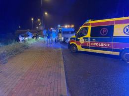 Wypadek na ulicy Niemodlińskiej w Opolu