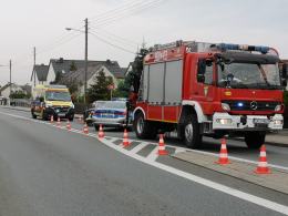 Zderzenie pojazdów w Lędzinach