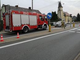 Zderzenie pojazdów w Lędzinach