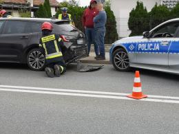 Zderzenie pojazdów w Lędzinach
