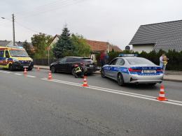 Zderzenie pojazdów w Lędzinach