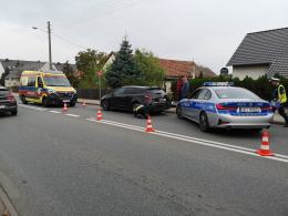 Zderzenie pojazdów w Lędzinach