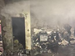 Pożar w Borzysławicach - płonął budynek socjalny