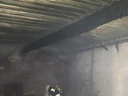 Pożar w Borzysławicach - płonął budynek socjalny