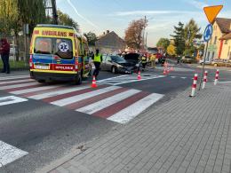Komprachcice: Jedna osoba poszkodowana po zderzeniu pojazdów