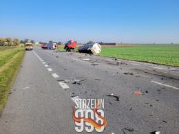Poważny wypadek w powiecie nyskim. Lądował LPR