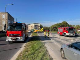 Śmigłowiec LPR lądował na ulicy Nysy Łużyckiej w Opolu