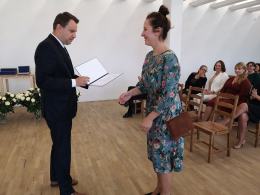 Nauczyciele odebrali nagrody z rąk prezydenta miasta Opola