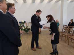 Nauczyciele odebrali nagrody z rąk prezydenta miasta Opola