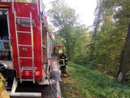 Wypadek w gminie Polska Cerekiew. Doszło do zderzenia osobówki i ciężarówki
