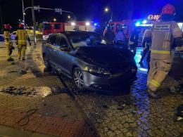 Wypadek na skrzyżowaniu w Opolu. Sprawca nietrzeźwy