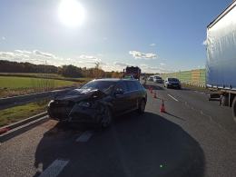 Wypadek na obwodnicy Kędzierzyna-Koźla. Zderzyły się trzy pojazdy