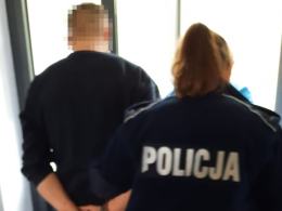 Zatrzymanie podejrzanego o podpalenie domu