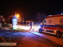 Wypadek w Kluczborku. Rowerzysta w ciężkim stanie trafił do szpitala