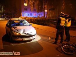 Wypadek w Kluczborku. Rowerzysta w ciężkim stanie trafił do szpitala