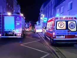 Pożar w kamienicy w Głuchołazach. Jedna osoba w szpitalu