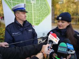 Policjanci przypominają o zachowaniu bezpieczeństwa podczas święta zmarłych
