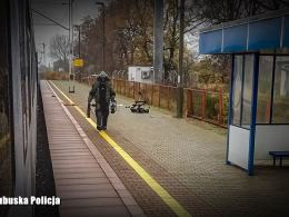 Kontrterroryści sprawdzali czy w pociągu relacji międzynarodowej nie ma bomby