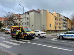 Potrącenie na przejściu dla pieszych na Spychalskiego w Opolu