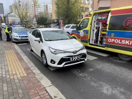 Potrącenie na przejściu dla pieszych na Spychalskiego w Opolu
