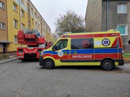 Ewakuacja i działania służb w mieszkaniu na Tatrzańskiej