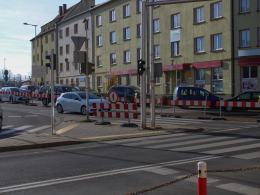 Prace na ulicy 1 Maja w Opolu opóźniają się