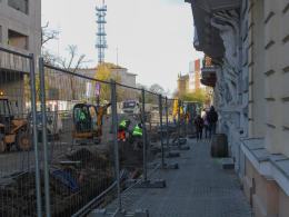 Prace na ulicy 1 Maja w Opolu opóźniają się