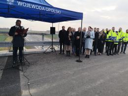 Obwodnica Niemodlina otwarta. "Ważna tak samo jak przekop Mierzei Wiślanej"