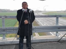 Obwodnica Niemodlina otwarta. "Ważna tak samo jak przekop Mierzei Wiślanej"