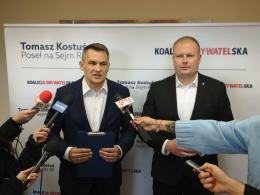 Posłowie Koalicji Obywatelskiej apelują o współpracę i wyciszenie sporów
