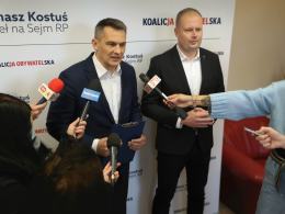 Posłowie Koalicji Obywatelskiej apelują o współpracę i wyciszenie sporów