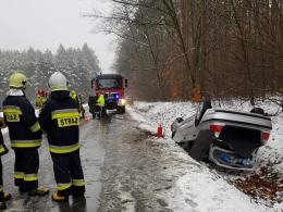 Zimowe warunki na drogach Opolszczyzny. Doszło do kilku kolizji