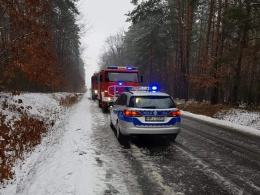 Zimowe warunki na drogach Opolszczyzny. Doszło do kilku kolizji