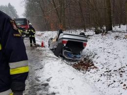 Zimowe warunki na drogach Opolszczyzny. Doszło do kilku kolizji