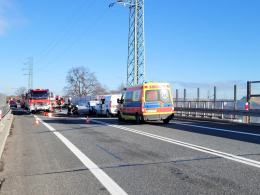 Świadkami wypadku byli strażacy. Natychmiast ruszyli z pomocą