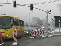 Utrudnienia w obrębie budowy Dworca Wschodniego