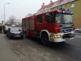 Kolizja przy przejściu dla pieszych na Fabrycznej w Opolu