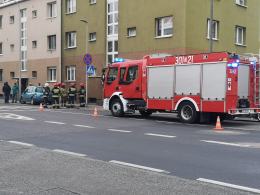 Kolizja przy przejściu dla pieszych na Fabrycznej w Opolu