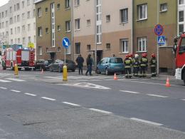 Kolizja przy przejściu dla pieszych na Fabrycznej w Opolu