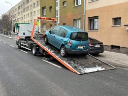Kolizja przy przejściu dla pieszych na Fabrycznej w Opolu