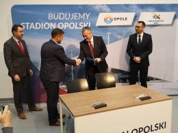 Stadion Opolski staje się faktem. Podpisano umowę